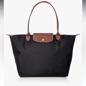 Longchamp Black Medium Tote Bag